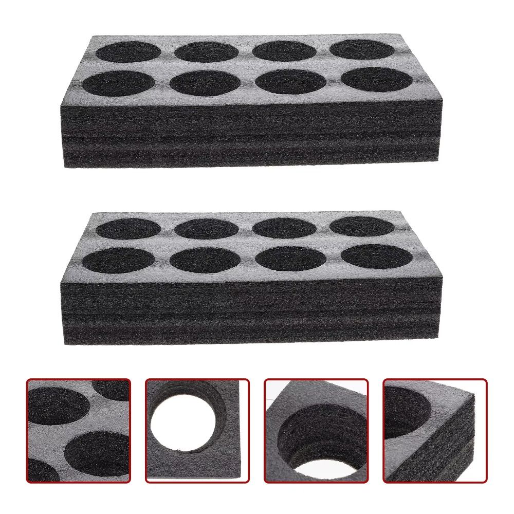 Disposable Cup Carrier Holder Thickness 7cm Porous Drink Tray Shock-absorbing Large Capacity Takeout Coffee Trays
