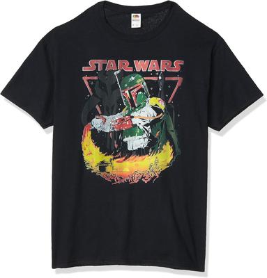 Star Wars Mens Boba Burns T-shirtT-Shirt