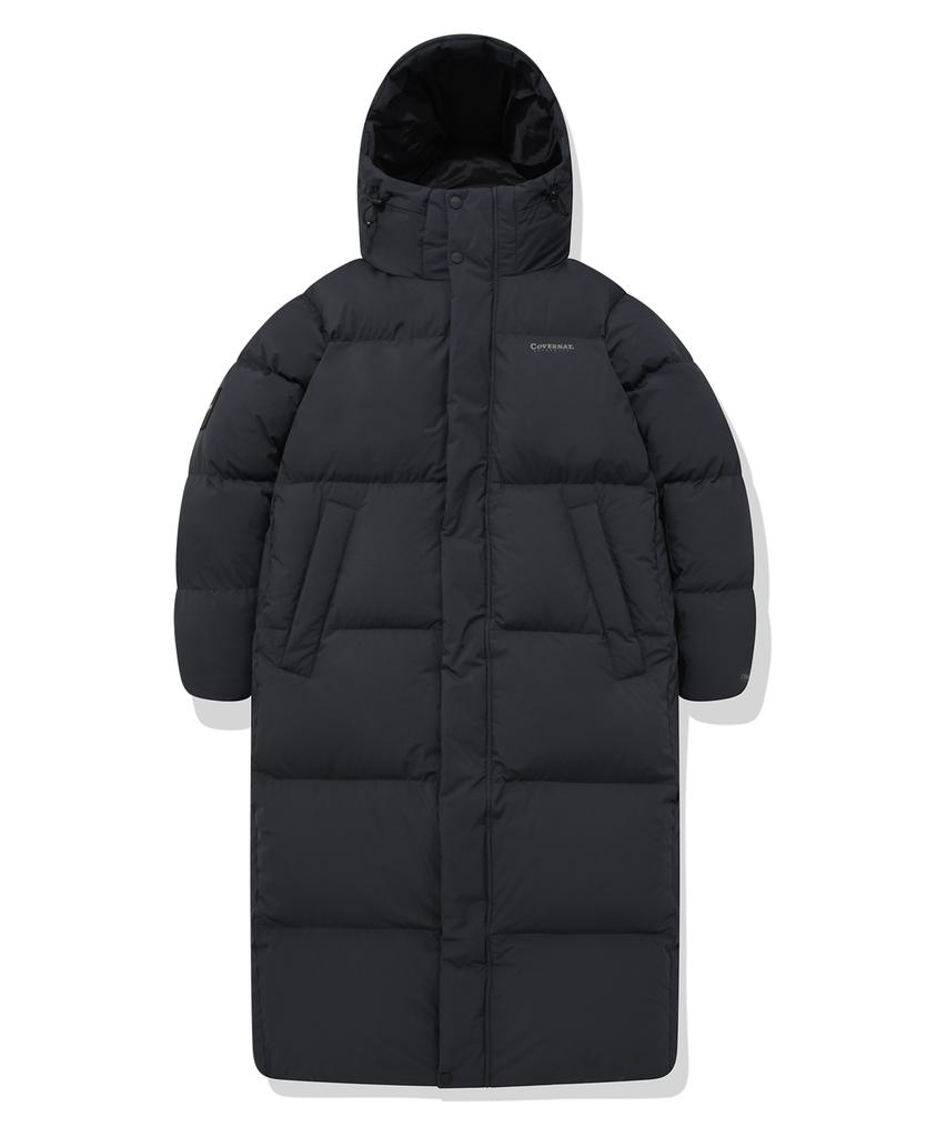 Covernat Rds Civic Long Down Parka Charcoal