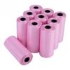 10 Rolls/150Pcs Plastic Pet Dog Waste Bags 33 * 22cm  Trash Cleaning Bag