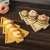 Weihnachtsbaum Holztablett Geschirr Trockenfrüchte Snacks Mehrfach unterteilte Holzplatten Zuhause Obstteller Restaurant Festivalteller