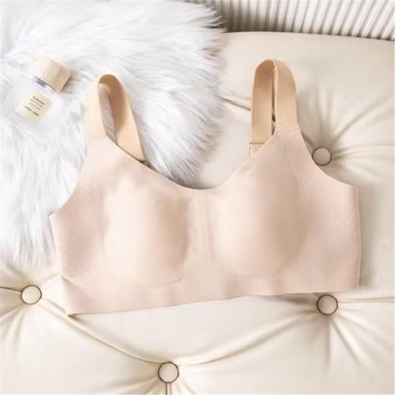 

Женский тонкий бесшовный бюстгальтер без косточек с мягкой поддержкой и дизайном «кроличьи ушки» 2XL 40/90BCD