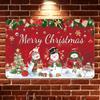Vintage Christmas Snowman Metal Tin Sign, Iron Wall Art Home Decoration 8 11.8 Inch