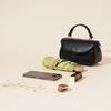 Women's Genuine Leather Saddle Crossbody Bag