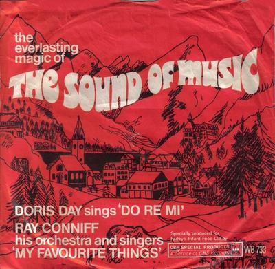 7inch Record RAY CONNIFF & THE SINGERS / DORIS D - My Favourite Things / Do, Re, Mi WB733 CBS Special Pro 1968 UK Jazz Used