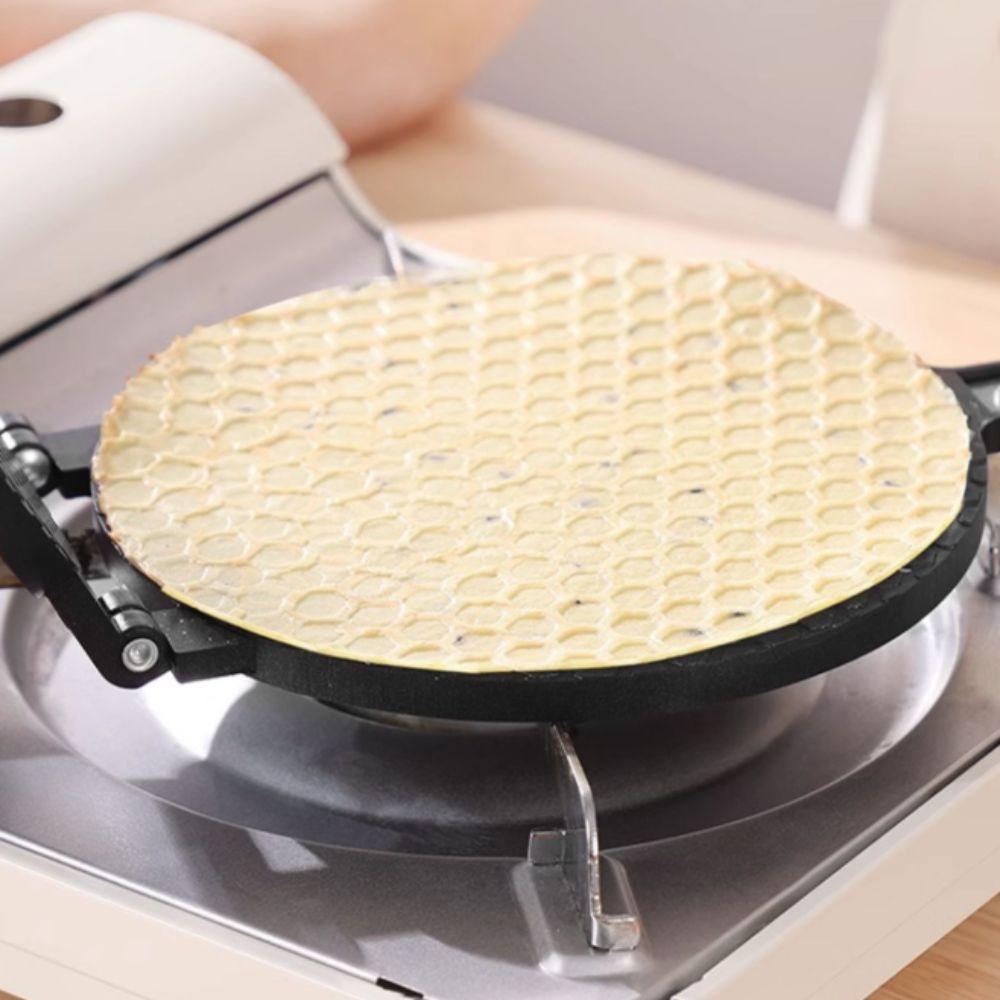 Honeycomb/Lattice Pattern Egg Roll Maker Non-Stick Pancake Pot Egg Roll Baking Pan  Waffle