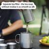 6lots Portables Camping Teas Cups 304 Stainless Steel Durability Easyly Clean Outdoor Cookware Essential