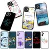 For Samsung Galaxy S25 S24 S22 S23 FE Ultra Plus A56 A05 A06 A15 A16 A55 S7 Edge Phone Case Bible Verse Christian Jehovah God