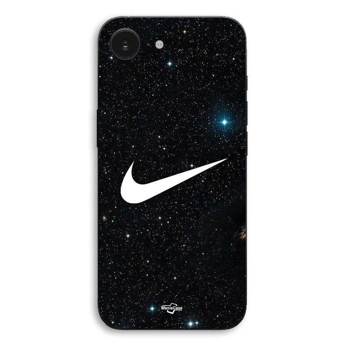 Hülle Für iPhone 17e Nike Sternengalaxie Maniacase schwarz