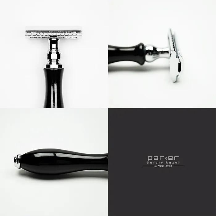 Parker Resin Black Classic Razor 111B Razor