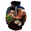 2026 new classic sunman reaper cosplay periphery, animation 3D digital printing casual hooded sweater