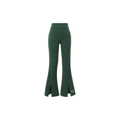 Air High-Waisted Split Hem Slim Fit Schlaghose Damen Hose Cold-Fir Licht-Elfenbein FN1892-323