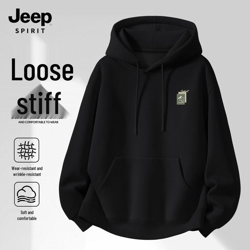 JEEP SPIRIT Men s Hooded Sweatshirt XL