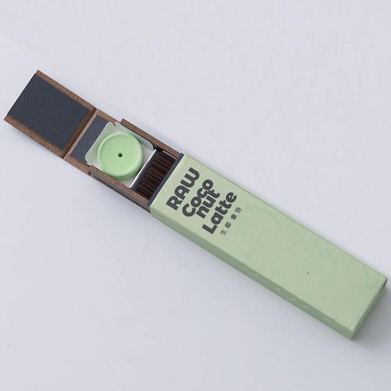 

Благовония с ароматом цветущего кофе Портативная упаковка Благовония Кофе Османтус Агарвуд Для дома Йога Ароматерапия Raw Coconut Latte