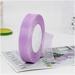 Factory 20 mm Gift Ribbons Nylon Organza Ribbons Roll for Wrapping