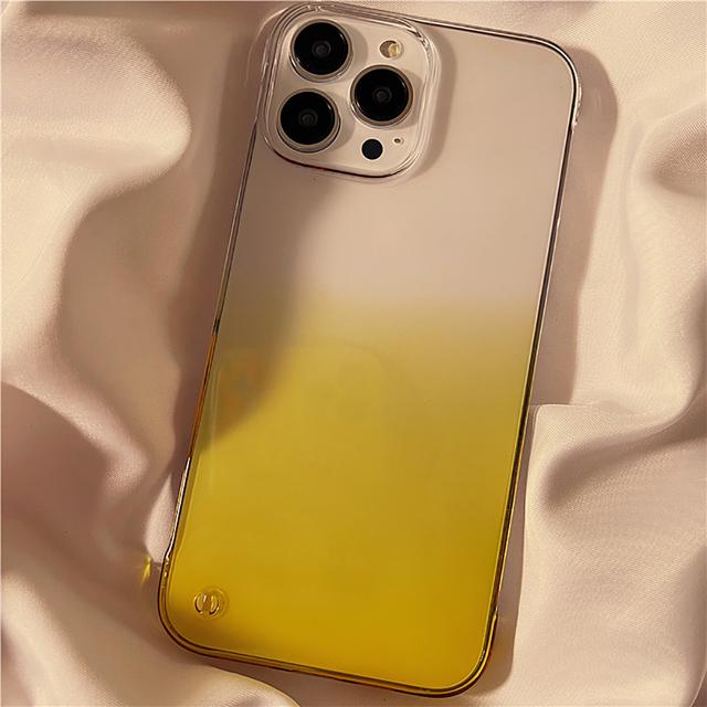 

Ультратонкий тонкий прозрачный чехол с градиентом цвета для Iphone 11 12 13 Pro Xs Max X Xr, жесткий чехол без полей, задняя крышка For iPhone 13