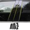 For Cadillac XT5 2017-2023 Gloss Black Pillar Posts Set Door Trim Piano Cover 6X