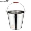 Haoyu Mingyang Thickened Stainless Steel Portable Bucket