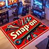 Snap-on Tools Patterned Rug, Suitable for Living Room, Bedroom, Game Room, Computer Room and Home Décor.