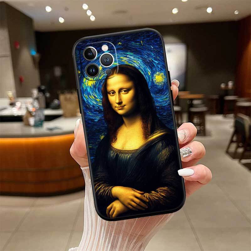 Starry Night Van Gogh Phone Case for Redmi Note 12 12S 12C 13 13C 13R 14 14S 14R 14C 11A 13X A3 A3X A4 A5 Pro Max Plus