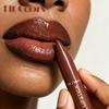 Fit Colors Chocolade Hydraterende Lippenstift Pen, Langhoudende Makkelijk Kleurende Glanzende Lippenstift, Nude Bruine Hydraterende Lip Make-up