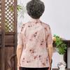 Yuzhaolin Elderly Women's Summer Short Sleeve Shirt