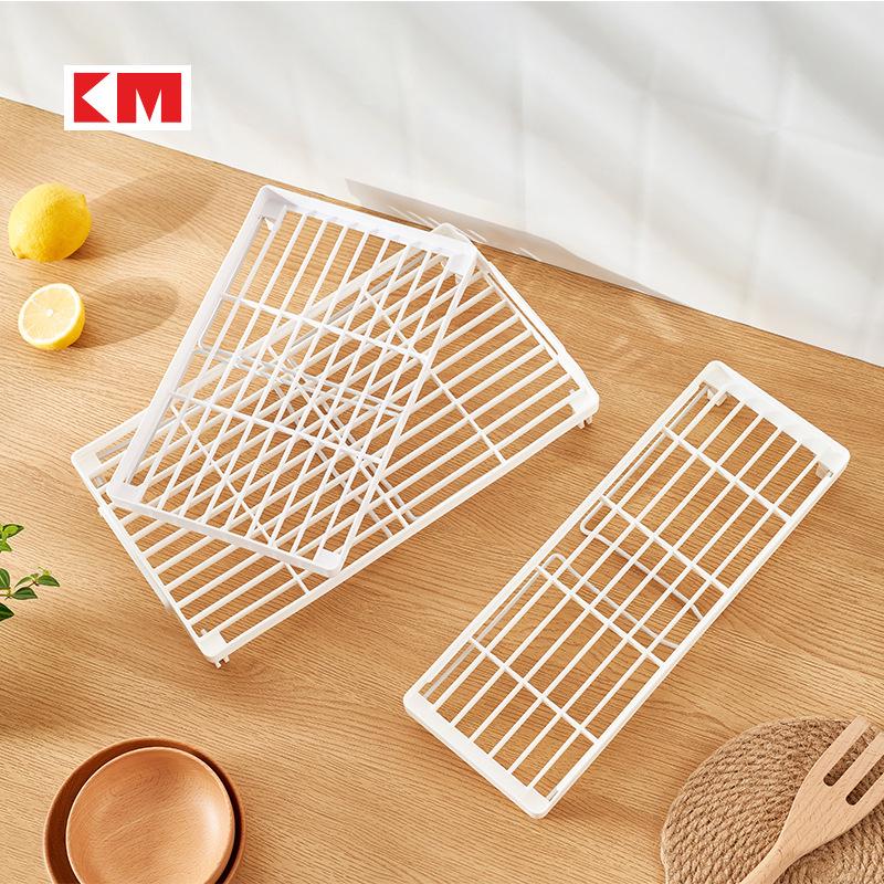 Foldable Multi-Tier Kitchen Organizer Rack