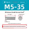304 Stainless Steel Pressure Plate Cylindrical Head Rivet Screw (FHS-M2 M2.5 M3 M4 M5 M6 M8 M10)