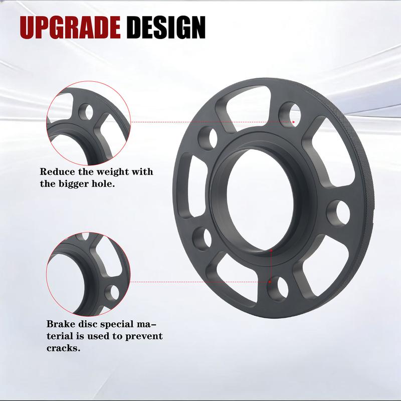 Voor BMW E/F-Serie 12/15/20mm Wielafstandhouder Adapter PCD 5x120 CB 72.56mm 5-Bouts Auto 2Stuks/set Aluminium 6061-T6