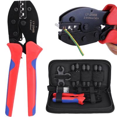 Solar Crimping Tool Solar Panel PV Cable Plugs Connectors Wire Crimper Pliers