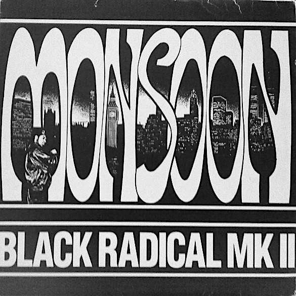 

12inch Record BLACK RADICAL MKII Monsoon TMS004R 2 THE BONE MR. 1989 UK Rap HipHopRB Used