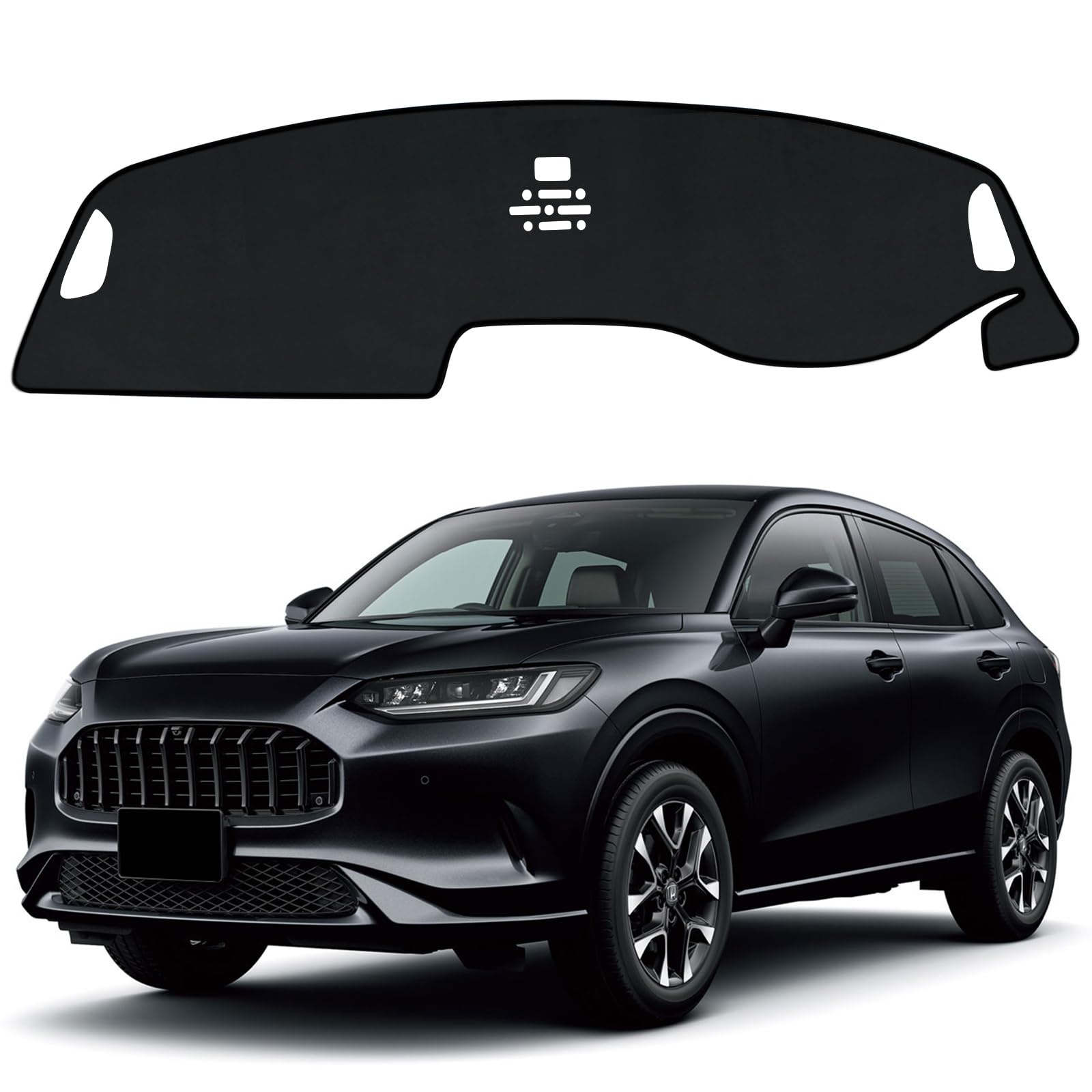 

Новая приборная панель серии RZ ZRV RZ3 RZ4 RZ5 Солнцезащитная накладка на приборную панель автомобиля Защитная накладка на приборную панель Детали интерьера ZR-V Коврик, Дизайн, специфичный для автомобиля, RZ6, чёрный