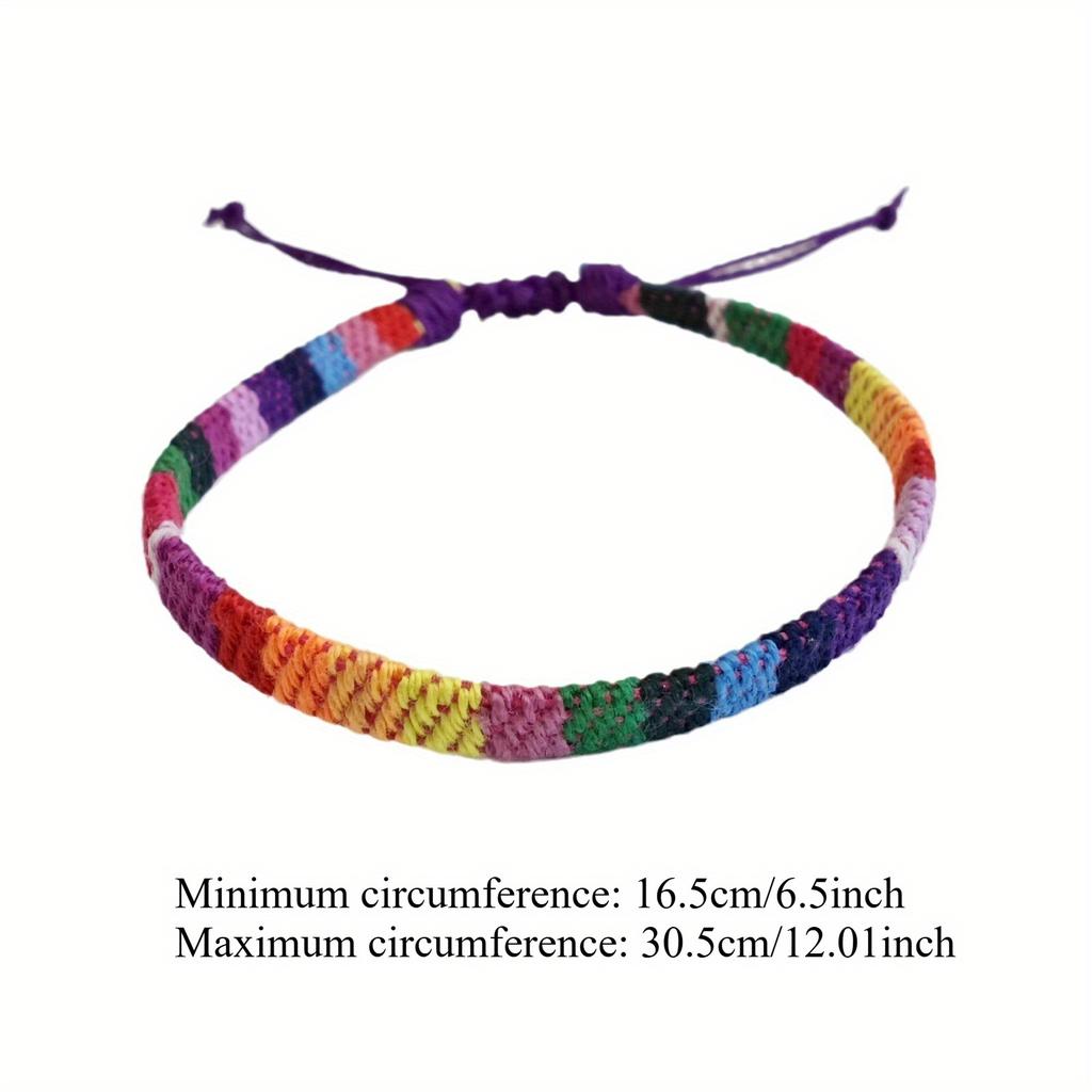 Handwoven Bracelet,Multiple Patterns for Easy Fashionable Wrist Scenery Creation,Suitable As Holiday Gifts and Everyday Presents