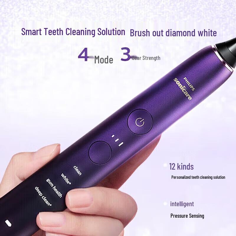 Philips DiamondClean 9000 Sonic Electric Toothbrush CN Plug (adapter Included)