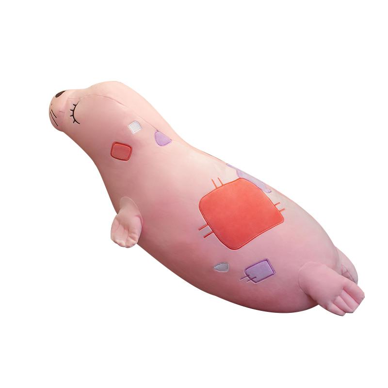 Hot Nice Huggable Soft World Animal Sea Lion Doll Seal Plush Toy Baby Sleeping Pillow Kids Stuffed Toys Gift
