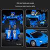 Transforming Robot Car Model - Inertial Power Warrior Toy for Boys