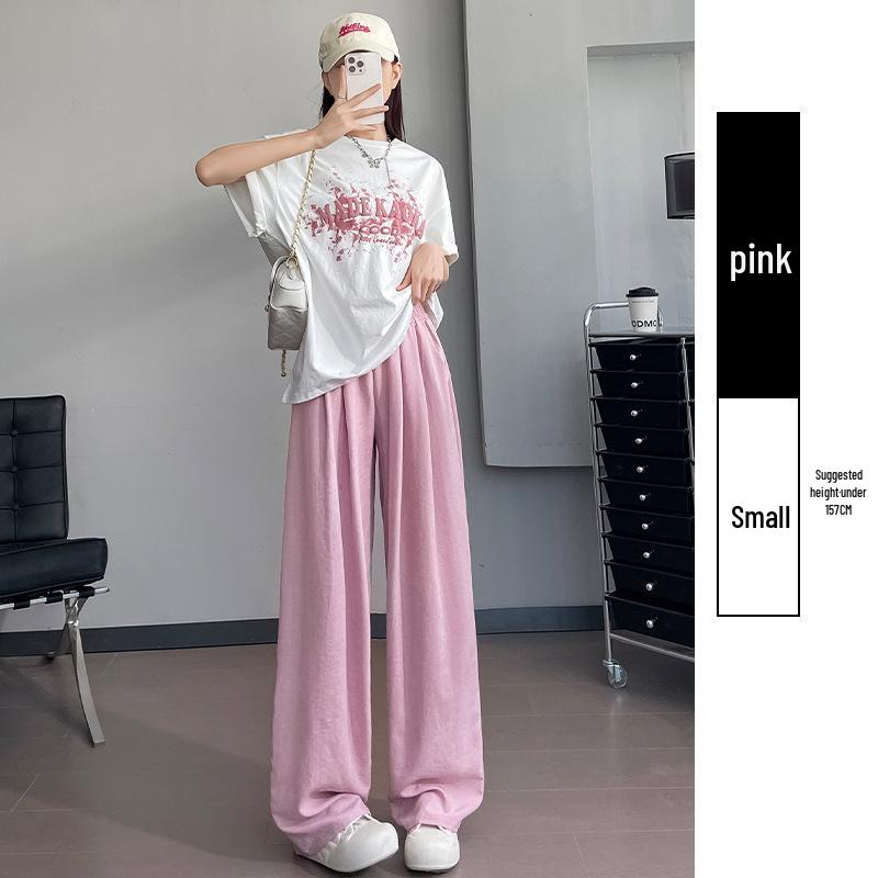 Yamamoto Women s White High Waist Wide Leg Pants - 2026 Spring Collection Medium