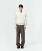 Blankroom V-Neck Knit Vest_Ivory