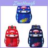 Cartoon Car Kids Backpack With Breathable Nylon For Preschool Boys And Girls