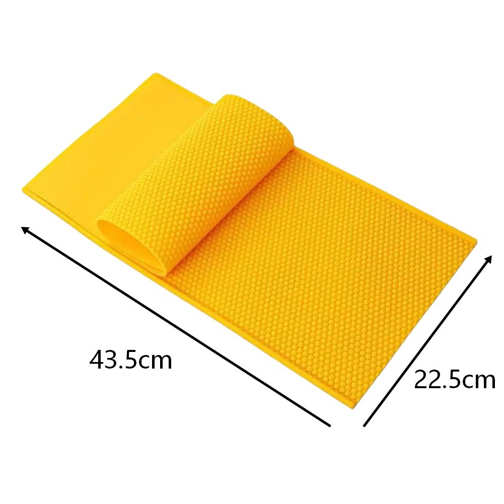 Flexible Silicone For MOLD for For HONEYCOMB Foundation For DIY - For BEEKEEPING Tool - 43.5 X 22.5 Cm - 2 Pcs