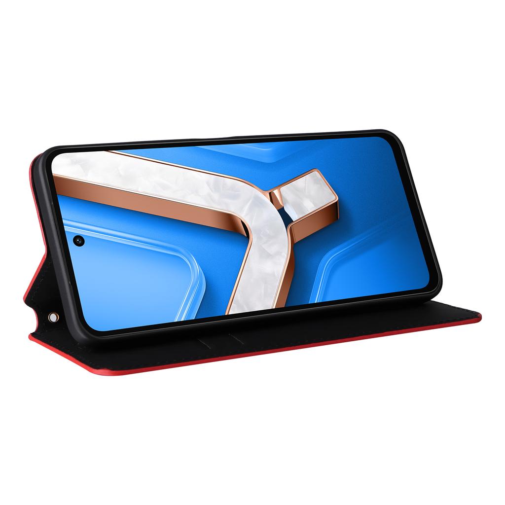 For Vivo Y29 4G/T4x 5G Case Wallet Rhombus Imprinted Leather Phone Cover