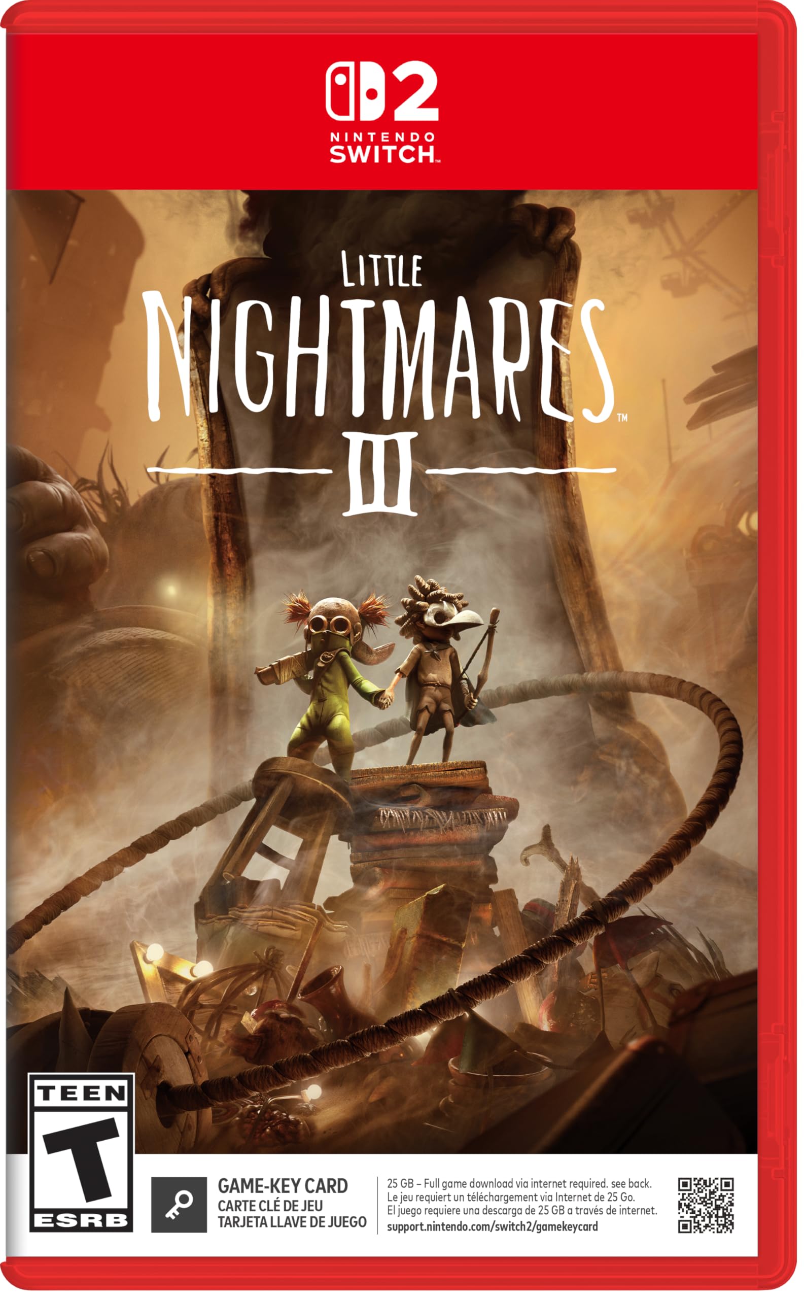 

Little Nightmares III North Switch 2 (Import America) – красный