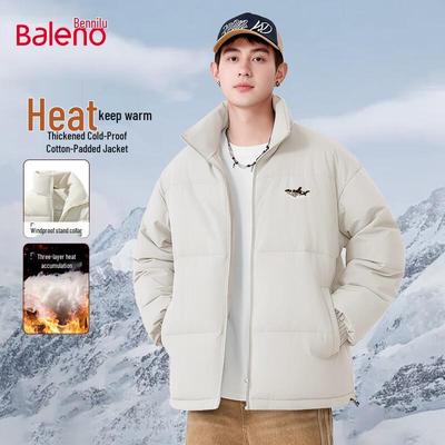 Baleno Herren Stehkragen Winter Steppjacke