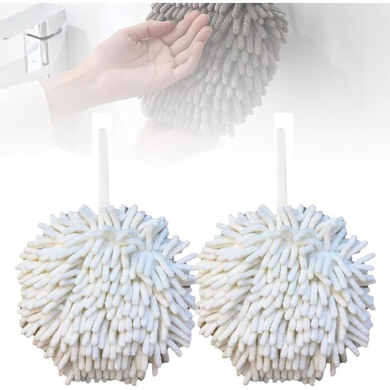 Küche hängend Handball dicker Schwamm super saugfähig Handtuch schnelltrocknend Badezimmer Putzlappen Handtuch