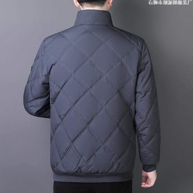 - Large Size New High-end Lamb Wool Cotton-padded Jacket Medium and Old Jacket Men's Jacket with Cotton Thickened To Keep Warm