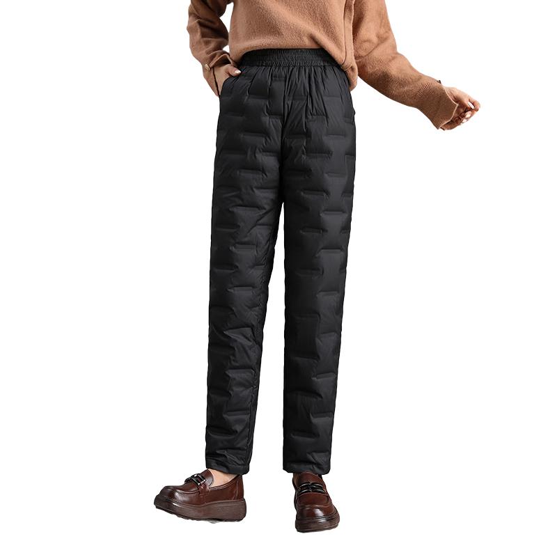 Yalu Women's Straight-Leg Duck Down Winter Pants