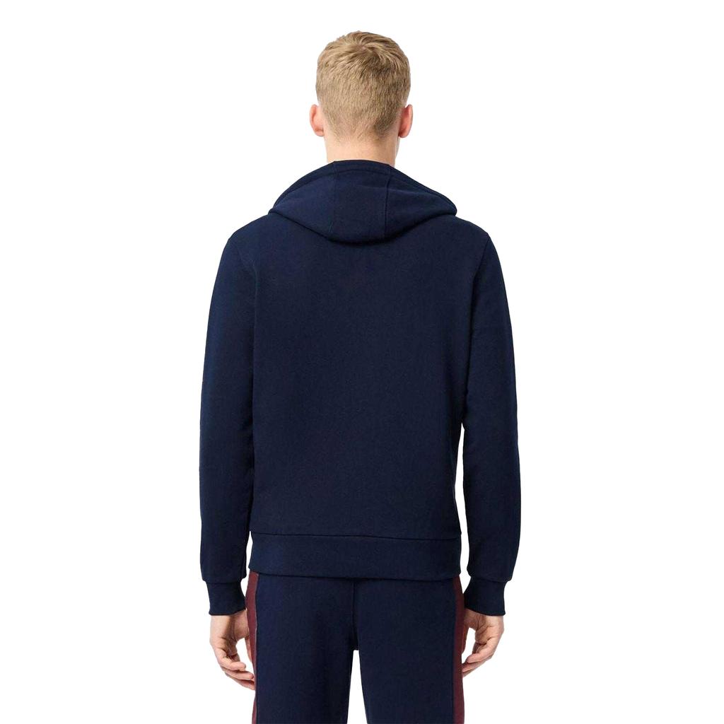 Lacoste Mens Colour Block Full Zip Hoodie