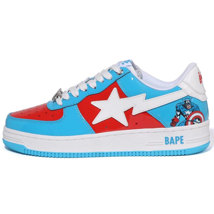 

Новые A BATHING APE X Marvel Bape Sta Captain America 1I73-191-903 41
