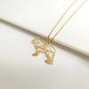 Personalized Custom Name Necklace Commemorative Pet Dog Stainless Steel Necklace Christmas Birthday Gift for Pet Lovers