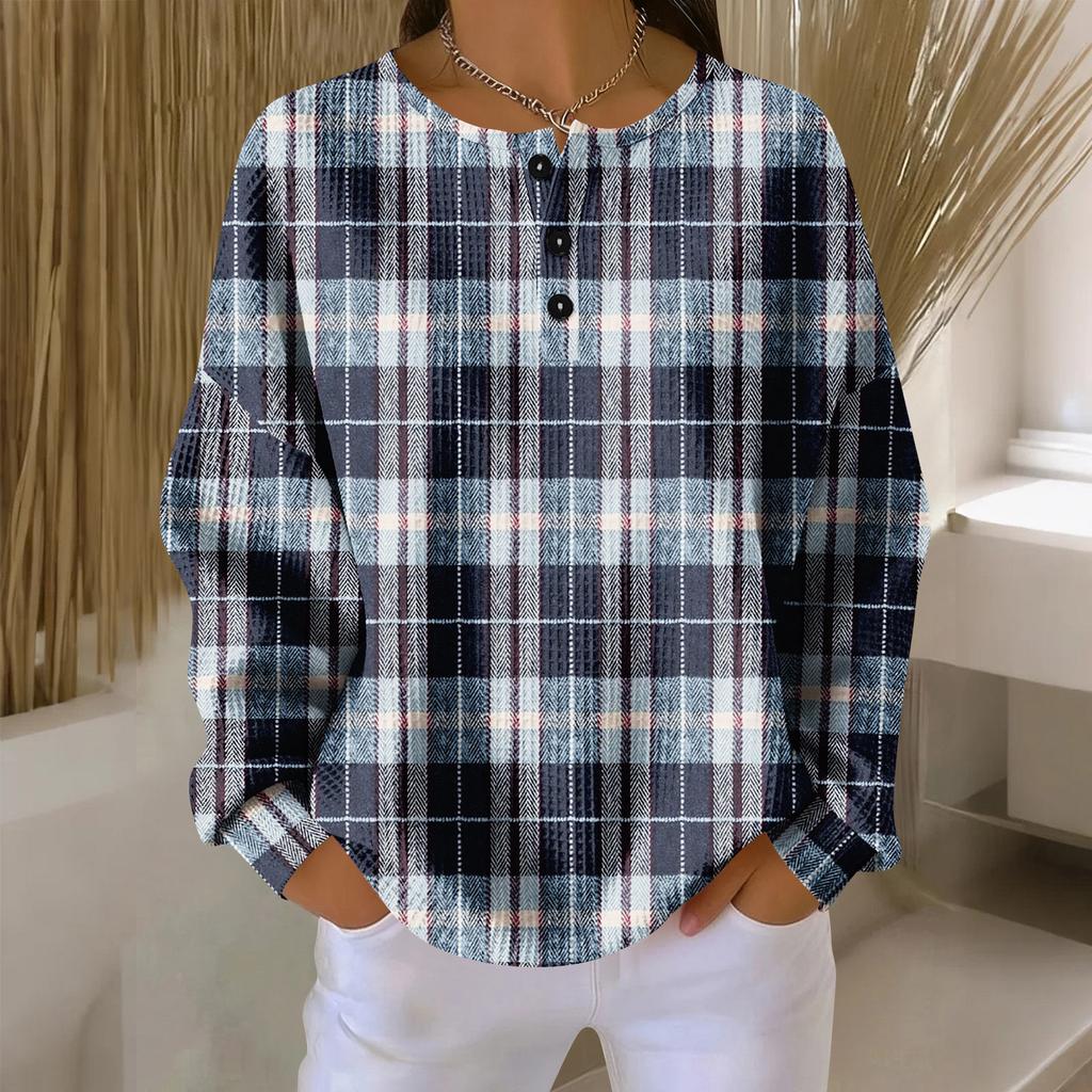 Dámské ležérní košile s dlouhým rukávem, topy na knoflíky s výstřihem do V, volný úplet, podzimní oblíbené pro ženy